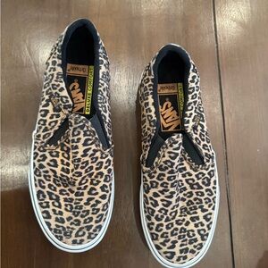 Vans Leopard Print women shoes